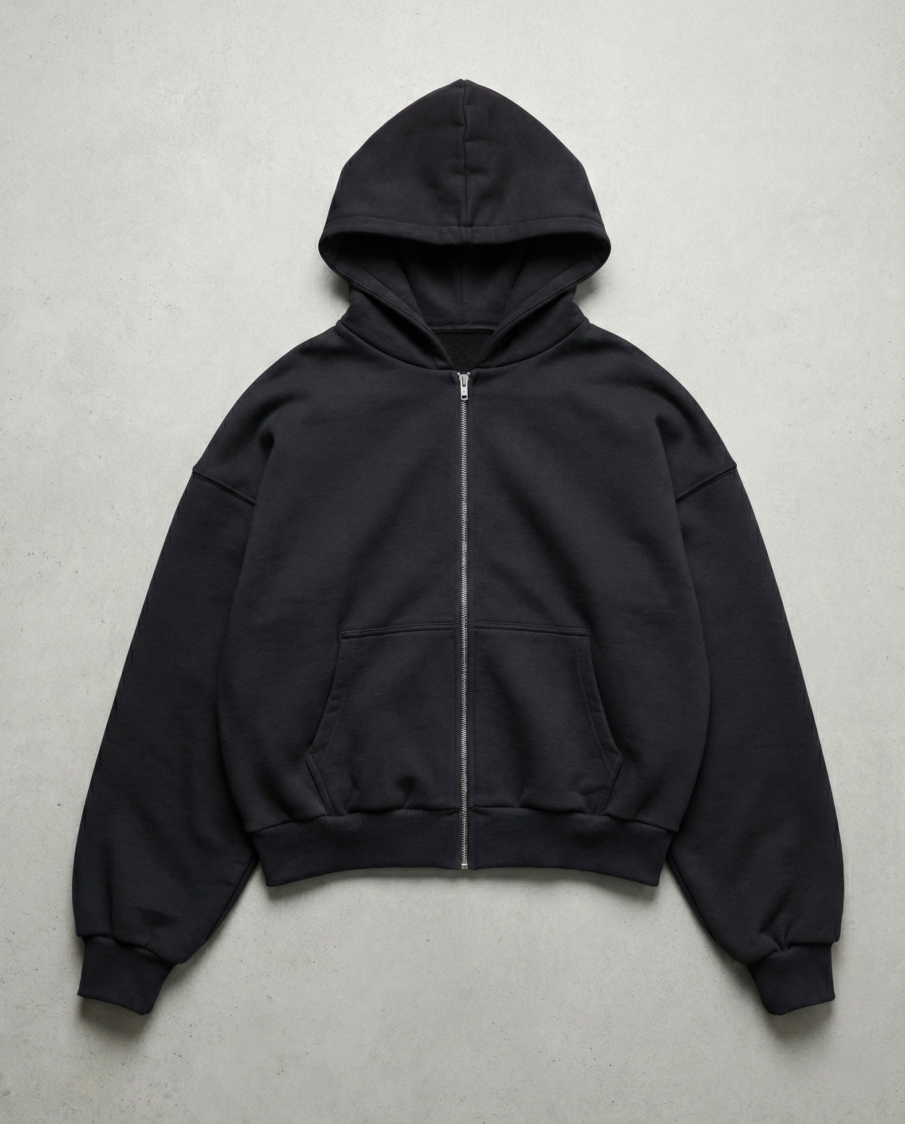 Hoodie Black ZIP