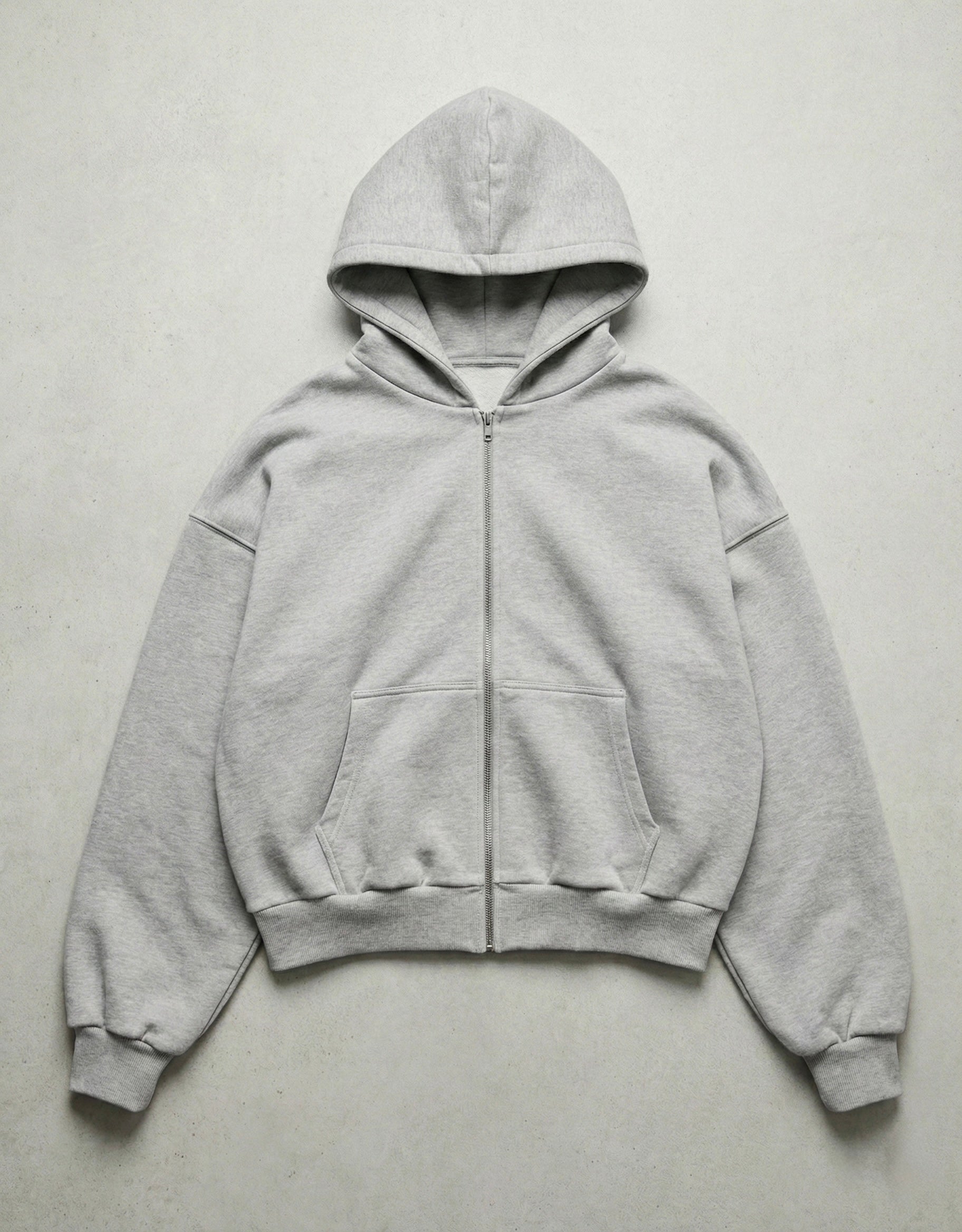 Hoodie Grey ZIP